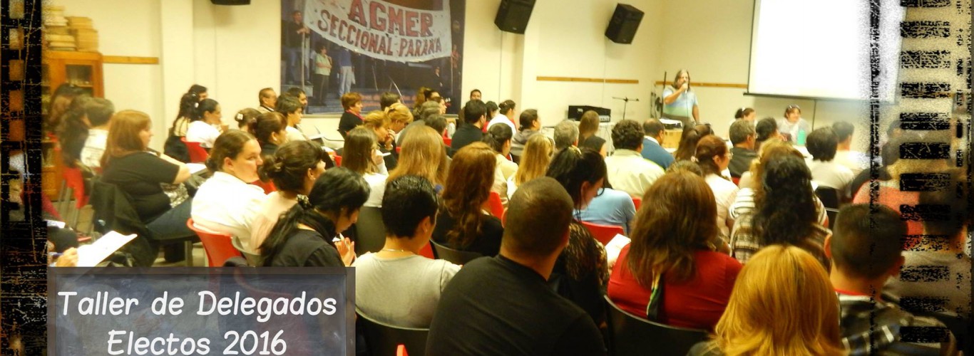 TALLER PARA DELEGADOS ELECTOS 2016