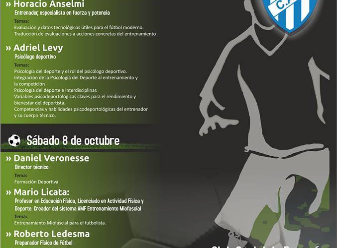 Se realizará en Paraná el 1er Simposio sobre Fútbol.