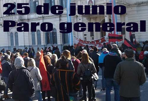 Este  25 de junio estuvimos en las calles