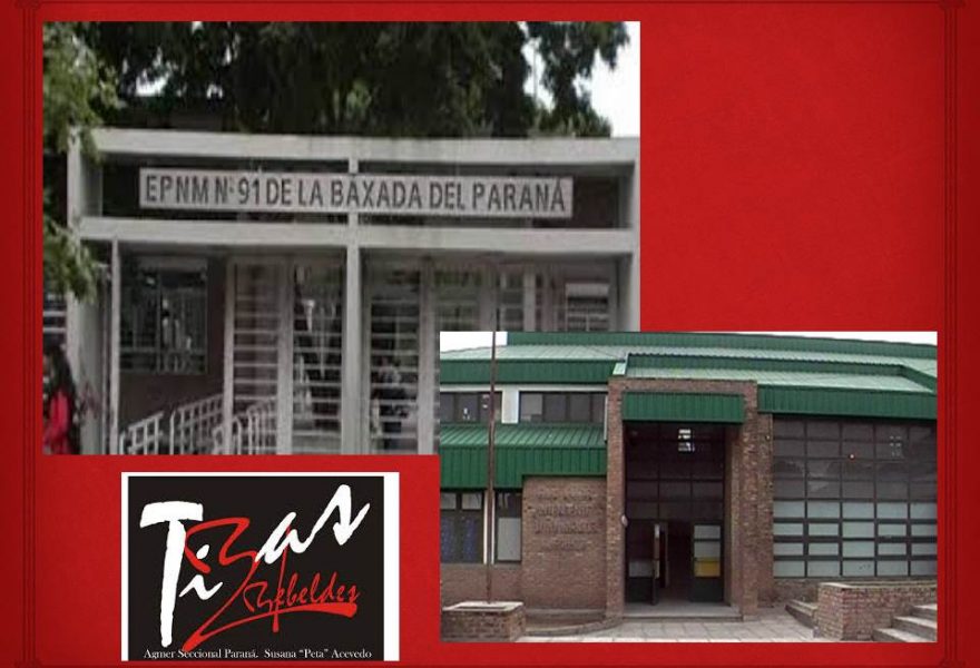 El ataque a las escuelas Baxada y Esparza de Paraná, es un ataque a sus comunidades educativas
