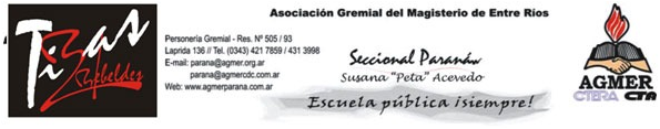 Membrete Agmer Parana - AGMER Paraná