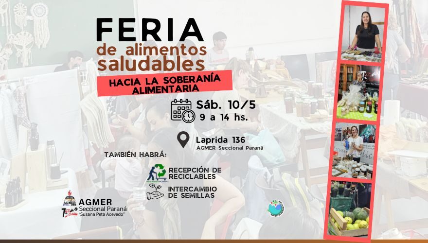 Feria saludable el 10 de mayo