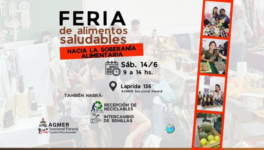 Feria saludable el 14 de junio
